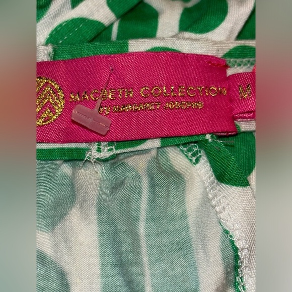 Macbeth Margaret Joseph Women Geometric Breathable Summer Tank Top‎ Racerback M - Picture 3 of 7